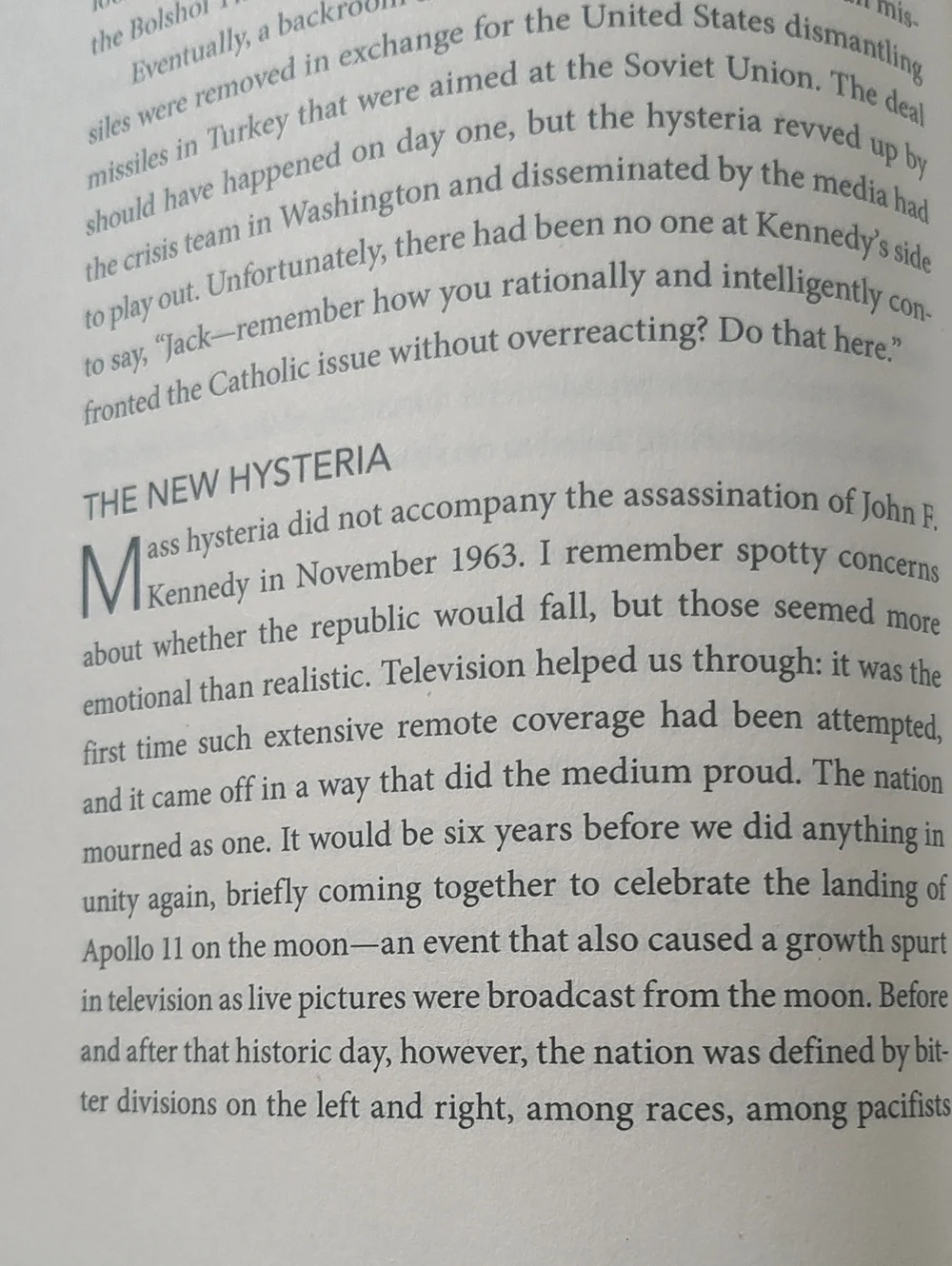 FALL READING: STOP MASS HYSTERIA
